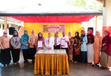 DPPPA-PMD dan FIS UNG Mengenalkan Tiliaya kepada Siswa TK Damhil