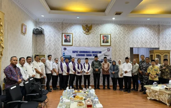 Komisi III DPRD Hadiri Rakor Kesiapan Angkutan Lebaran