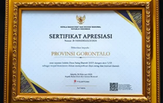 Gorontalo Lampaui Rata-rata IDSD 2025