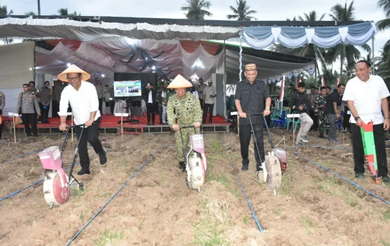 Kasrem Tegaskan Komitmen Korem 133/NW Dukung Program Swasembada Pangan