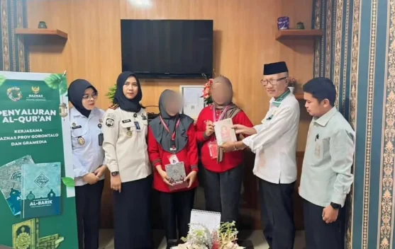 Lapas Perempuan Gorontalo Dapat Bantuan Al-Qur’an dari BAZNAS