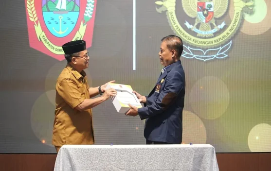 Bupati Gorut Serahkan LKPD 2025 ke BPK