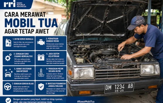 Tips Merawat Mobil Tua agar Tetap Awet dan Nyaman Digunakan