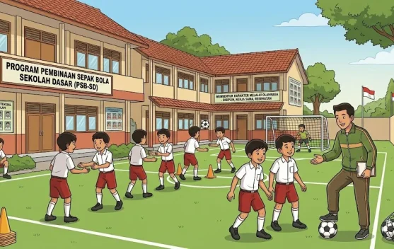 Askab PSSI Gorontalo Utara Dorong Pembinaan Sepak Bola di Sekolah