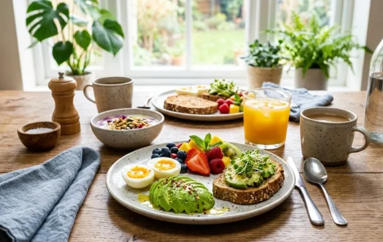 Kombinasi Sarapan Sehat yang Lezat dan Mengenyangkan