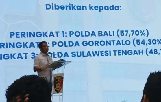 Genjot Akurasi Data Kriminal, Polda Gorontalo Raih Penghargaan EMP