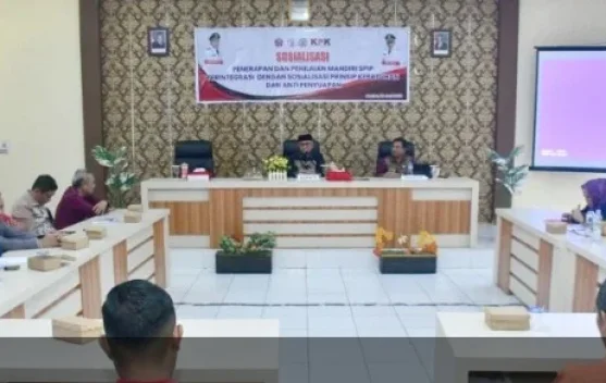 Bupati Pohuwato Buka Sosialisasi SPIP Terintegrasi