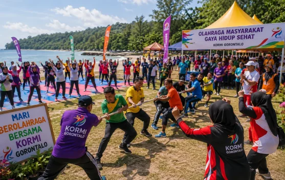 FORPROV Gorontalo 2026 di Pantai Bolihutuo Bidik Sport Tourism dan Penguatan UMKM