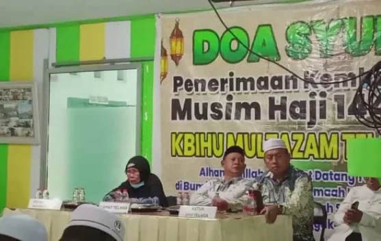 KBIHU Multajam Gorontalo Sambut Kepulangan 103 Jemaah Haji