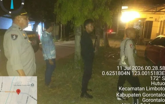 Polres Gorontalo Bubarkan Pesta Miras usai Aduan 110