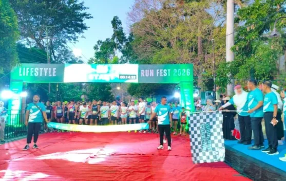Ribuan Pelari Ramaikan Lifestyle Run Fest 2026 di Kota Gorontalo