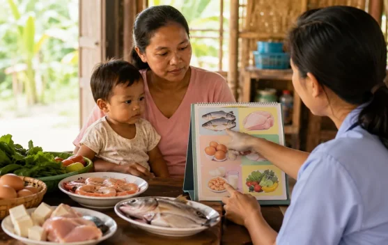 Mitos Protein Hewani Hambat Edukasi Pencegahan Stunting