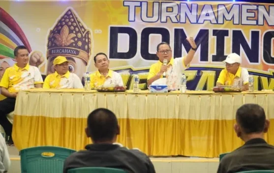 Bupati Gorut Buka Turnamen Domino Cup III, Dorong Prestasi Atlet
