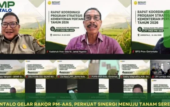 BRMP Gorontalo Percepat Implementasi Pertanian Moderen di Gorontalo