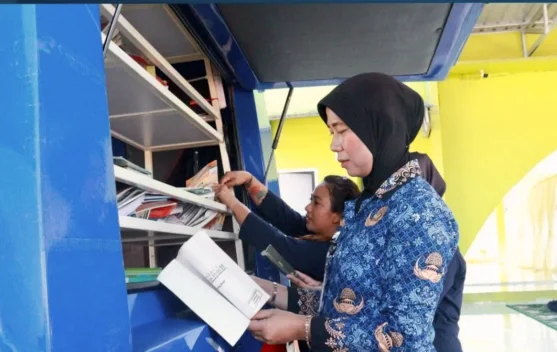 Lapas Perempuan Gorontalo Hadirkan Layanan Perpustakaan Keliling Bagi WBP