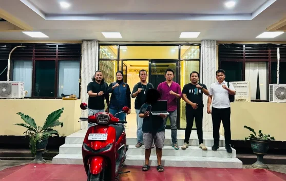Polresta Gorontalo Kota Tangkap Pelaku Pencurian Laptop di Kos Limba U1