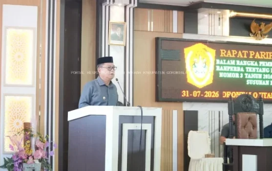DPRD Gorut Setujui Ranperda Penataan Perangkat Daerah
