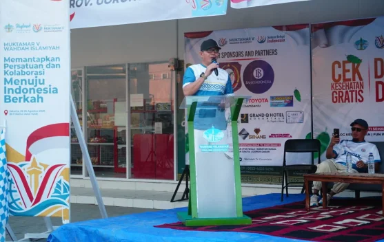 Wahdah Gorontalo Gelar Fun Walk, Asisten 1 Apresiasi Positif "Road to Muktamar V"