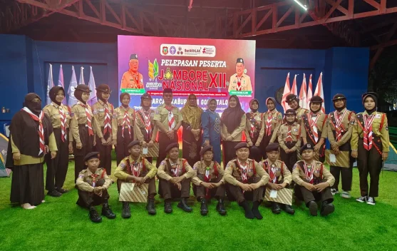 Madrasah di Kabupaten Gorontalo Kirim 15 Siswa Ikut Jambore Nasional di Cibubur