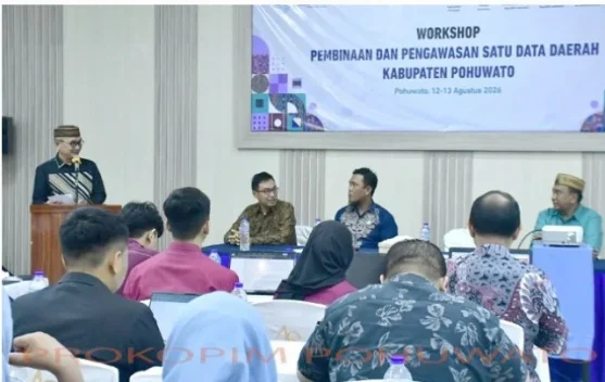 Pohuwato Perkuat Satu Data, Pemkab Teken PKS Pemerintahan Digital