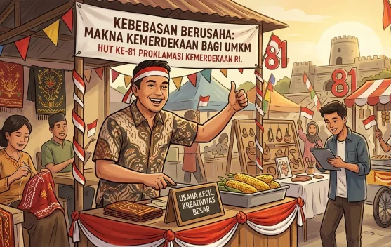 Kebebasan Berusaha Jadi Makna Kemerdekaan bagi UMKM