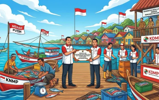 Koperasi Desa Merah Putih Akan Kelola Kampung Nelayan Merah Putih