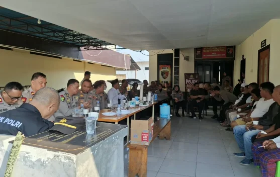 Jumat Curhat, Polresta Gorontalo Kota Serap Keluhan Pengemudi Bentor