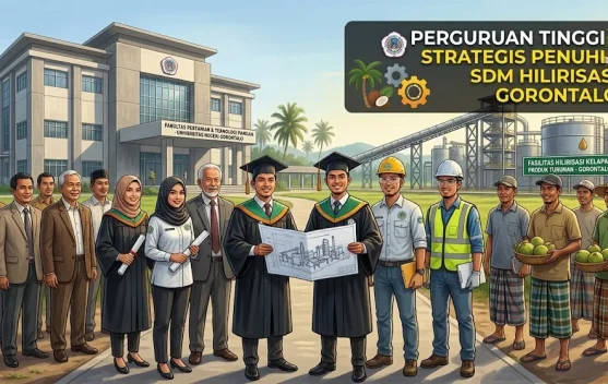 Perguruan Tinggi Strategis Penuhi SDM Hilirisasi Gorontalo