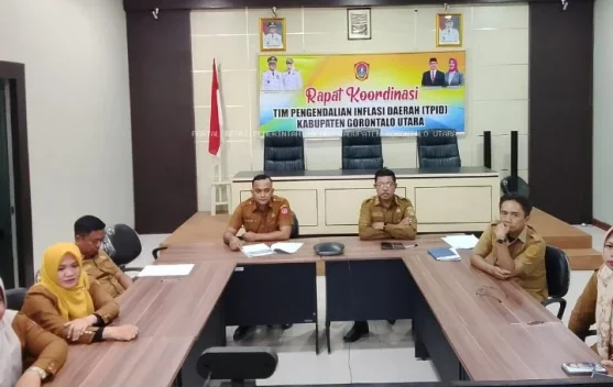 TPID Gorontalo Utara Ikuti Rakor Pengendalian Inflasi Daerah