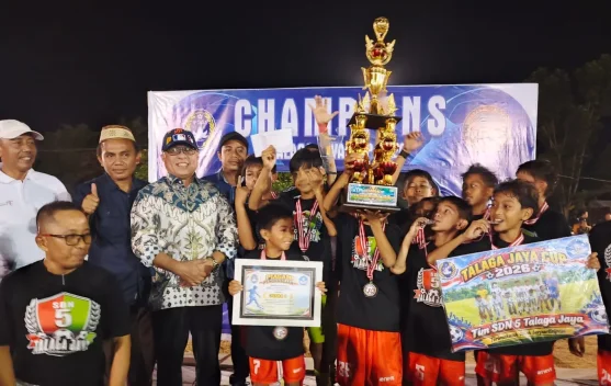 Open Turnamen Talaga Jaya Cup 2026 Berakhir, SDN 5 Keluar Sebagai Juara