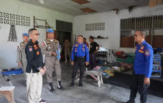 Sidak Markas Damkar, Kondisi Gedung Jadi Perhatian