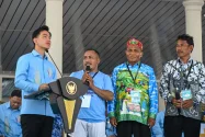 Wakili Aspirasi Nelayan, Pengurus KNMP Leato Selatan Curhat ke Wapres Gibran