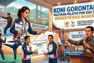 KONI Gorontalo Pastikan Pelatih PON 2028 Bersertifikasi Nasional