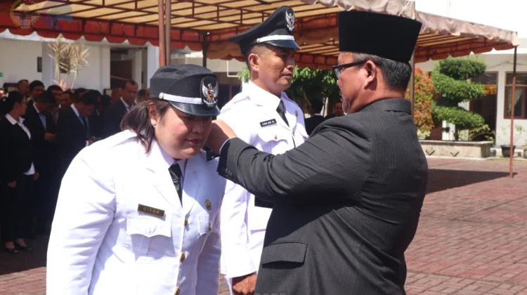 LanPelantikan Jabatan PNS di Likup Pemko Gunungsitoli