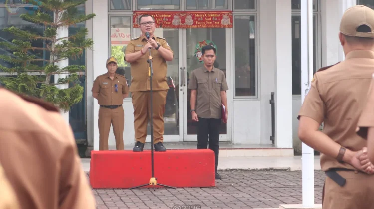 Wali Kota Gunungsitoli Tekankan Disiplin Waktu Kerja ASN
