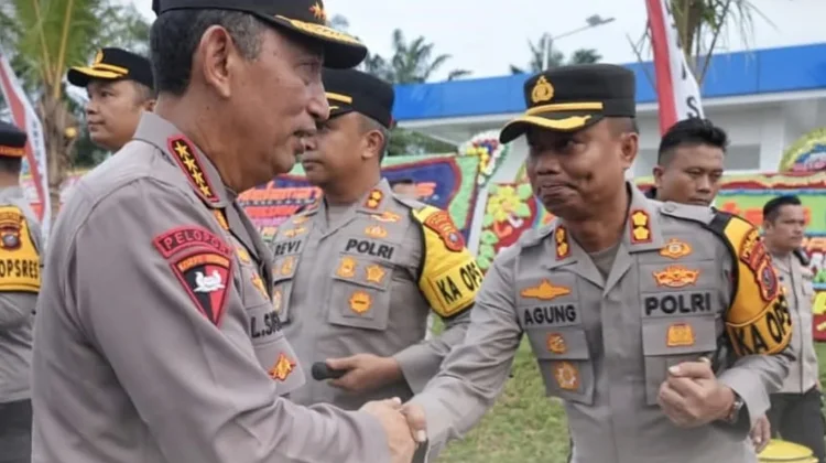 Kapolres Nias Hadiri Peresmian Gedung Polda Sumut