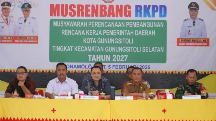 Musrenbang Tingkat Kecamatan Gunungsitoli Selatan Tahun 2027