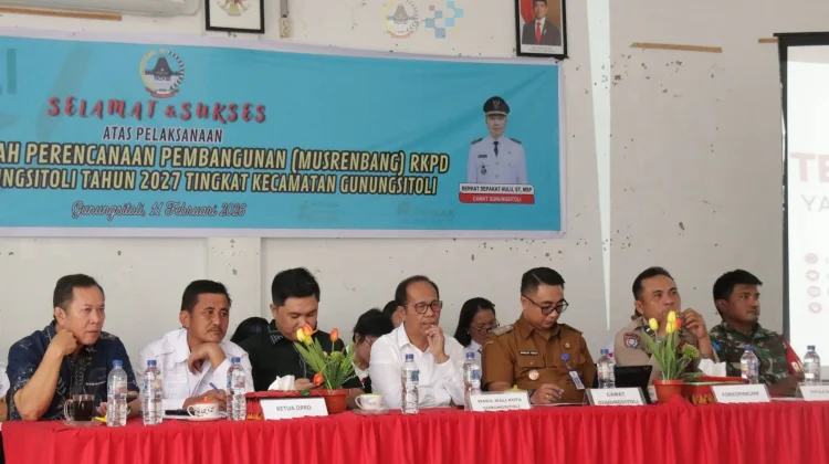 Kegiatan Musrenbang RKPD 2027 Tingkat Kecamatan Gunungsitoli