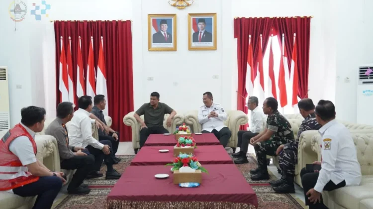 Walikota Gunungsitoli Sambut Kunjungan Gubernur Sumut