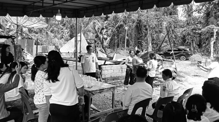 Pemda Nias Utara Kunjungi Rumah Warga Korban Kebakaran Rumah