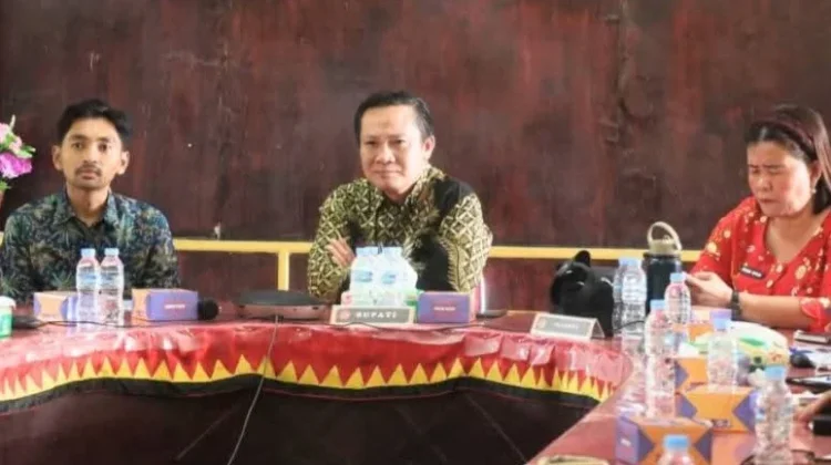 Bupati Eliyunus Hadiri Entry Meeting Serentak