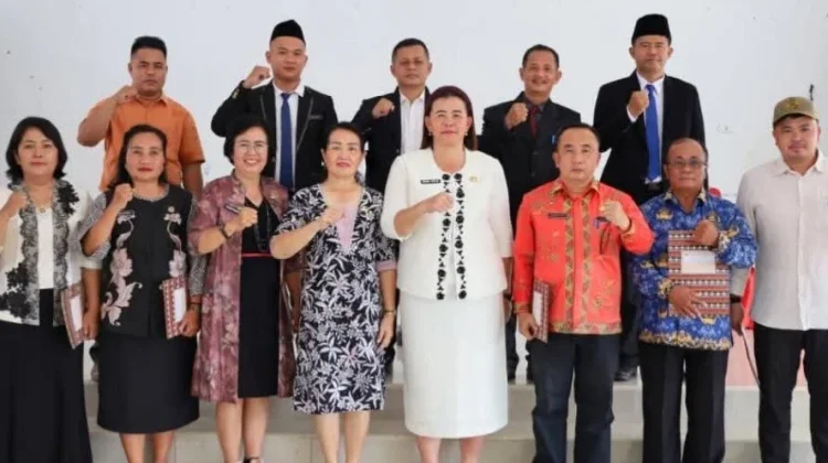 Sejumlah Pejabat Lingkup Pemkab Nias Barat Dilantik
