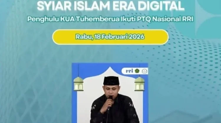 Penghulu KUA Tuhemberua Ikut Ajang PTQ RRI