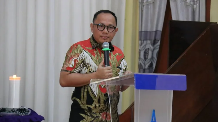 Kajari Rokan Hulu Hadiri Perayaan Ulang Tahun BNKP Hosiana