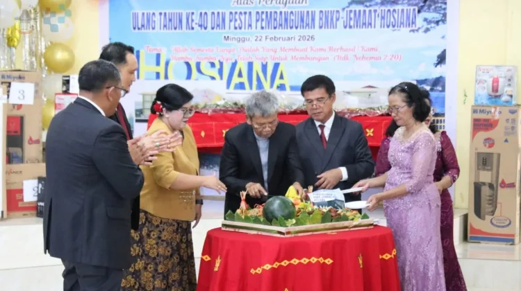 Jemaat BNKP Hosiana Rayakan HUT Ke-40