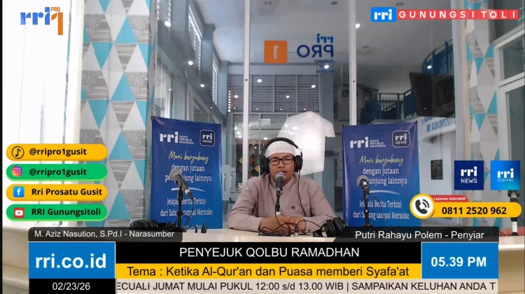 Penyejuk Qolbu : Ketika Al Qur'an dan Puasa Memberi Syafa'at