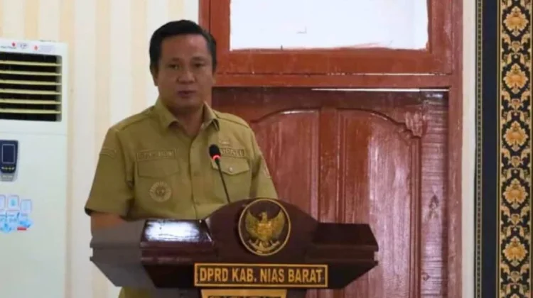 Bupati Eliyunus Hadiri Rapat Paripurna DPRD
