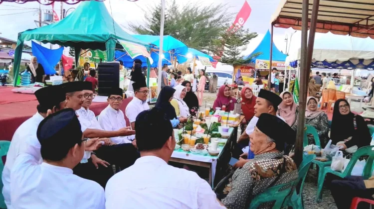 Menjelang Pembukaan, Lokasi Ramadan Fair Gunungsitoli Terus Dibenahi