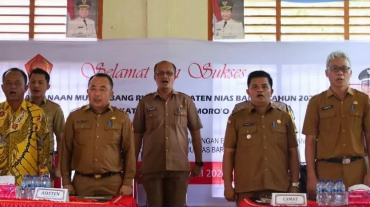 Musrenbang Kabupaten Nias Barat Tingkat Kecamatan Moro'o