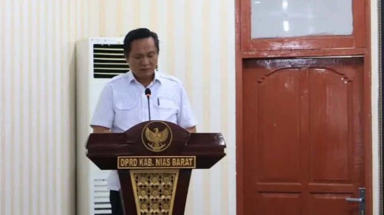 Paripurna Laporan Hasil Reses DPRD Kabupaten Nias Barat